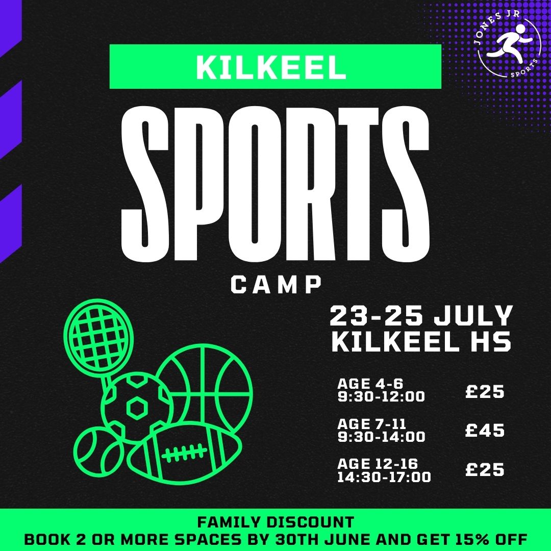 Kilkeel Sports Camp (23-25 July)