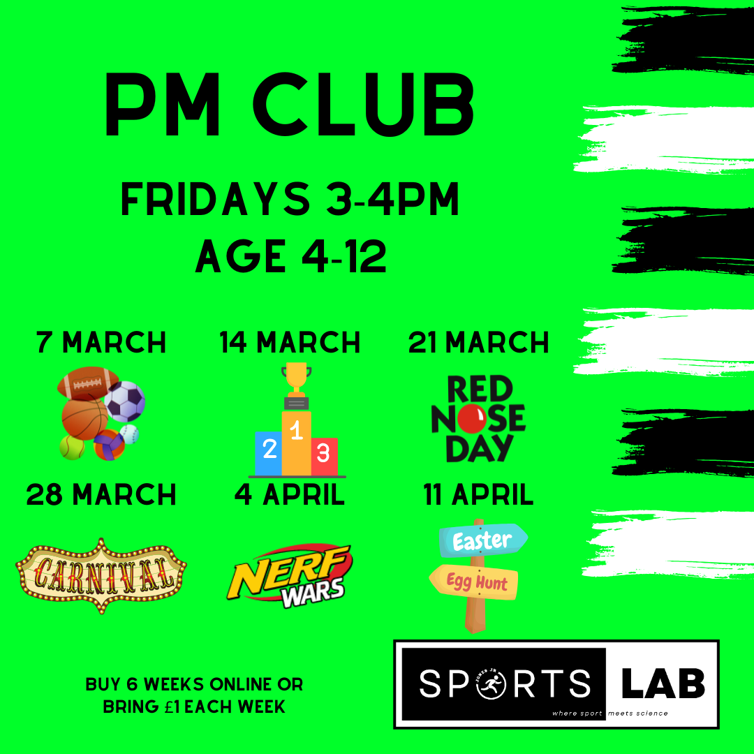 PM Club (Drop in Fridays)